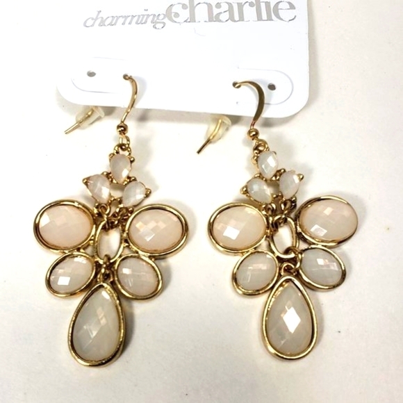 Charming Charlie Gold-tone 2" Drop Dangle Earrings | 2/$30 | - Fashion Jewelry - Picture 5 of 8